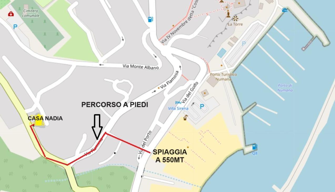 누마나 Casa Nadia A Pochi Passi Dal Mare Con Garage, Terrazza E Sala Giochi 아파트 외부 사진